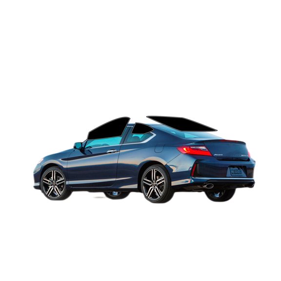 Haiy Co - PreCut 2Ply 05% Window Tint Film Kit For 2013-2017 Honda Accord Coupe -Side+Rear Window