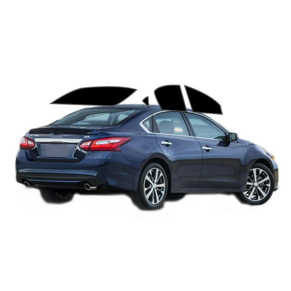 Haiy Co - PreCut 2Ply 05% Window Tint Film Kit For 2013-2018 Nissan Altima Sedan -Side+Rear Window