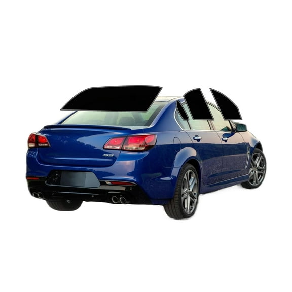 Haiy Co - PreCut 2Ply 05% Window Tint Film Kit For 2014-2017 Chevrolet SS -Side+Rear Window