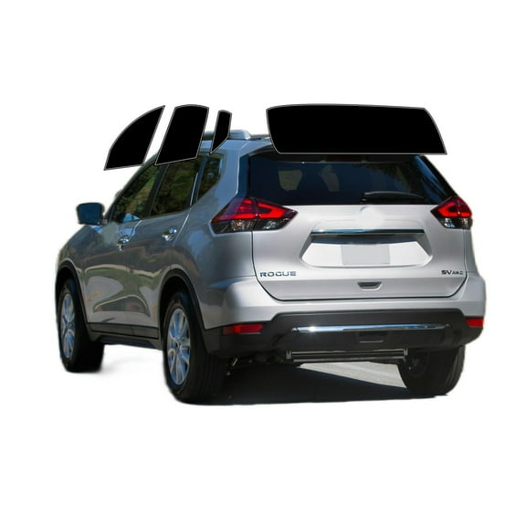 Haiy Co - PreCut 2Ply 05% Window Tint Film Kit For 2014-2020 Nissan Rogue -Side+Rear Window