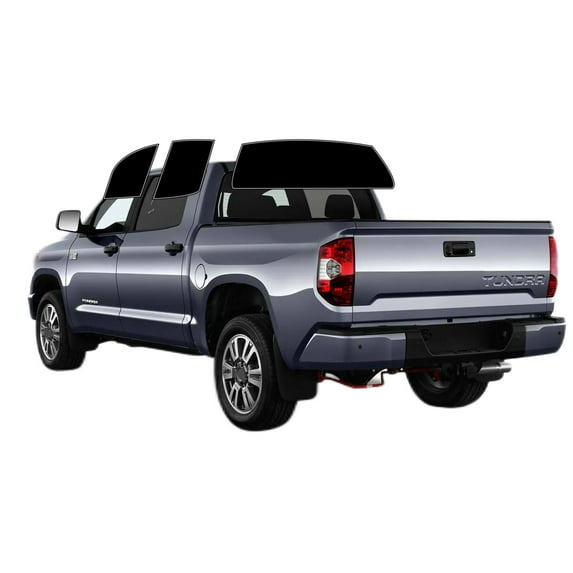 Haiy Co - PreCut 2Ply 05% Window Tint Film Kit For 2014-2021 Toyota Tundra Crew -Side+Rear Window