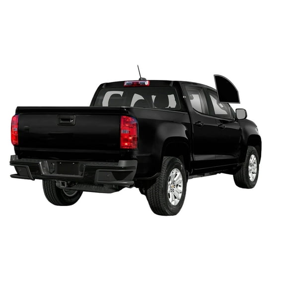 Haiy Co - PreCut 2Ply 05% Window Tint Film Kit For 2015-2022 Chevrolet Colorado Crew Cab -Front Windows