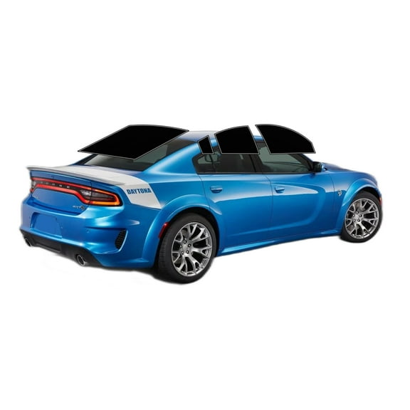 Haiy Co - PreCut 2Ply 05% Window Tint Film Kit For 2015-2023 Dodge Charger -Side+Rear Window