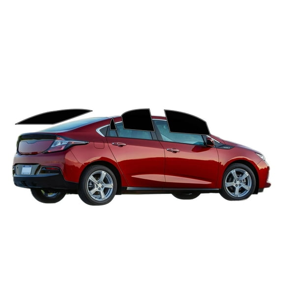 Haiy Co - PreCut 2Ply 05% Window Tint Film Kit For 2016-2019 Chevrolet Volt -Side+Rear Window