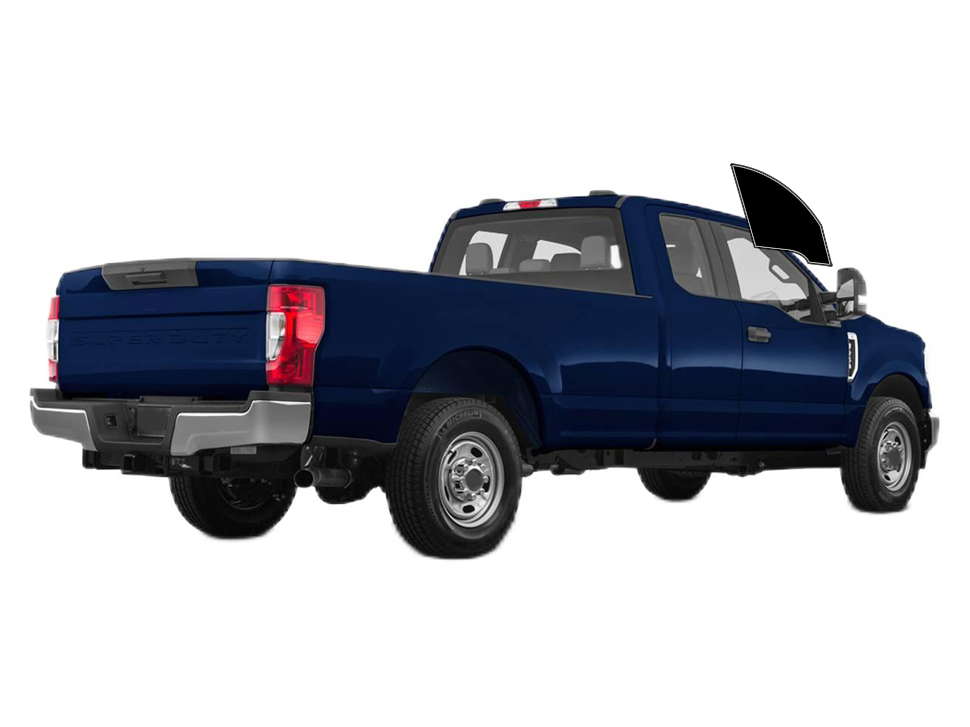 AUTOTEK Pre-Cut Window Film For Ford F350 Regular Cab 2017-2025 – 5% To 70% Tint, Heat Repellent