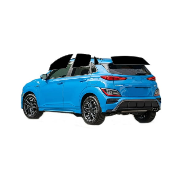 Haiy Co - PreCut 2Ply 05% Window Tint Film Kit For 2018-2023 Hyundai Kona -Side+Rear Window