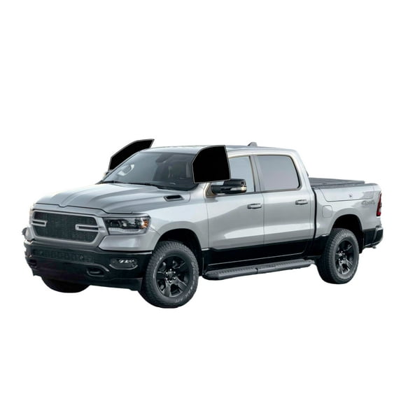 Haiy Co - PreCut 2Ply 05% Window Tint Film Kit For 2019-2024 RAM 1500 Crew -Front Windows