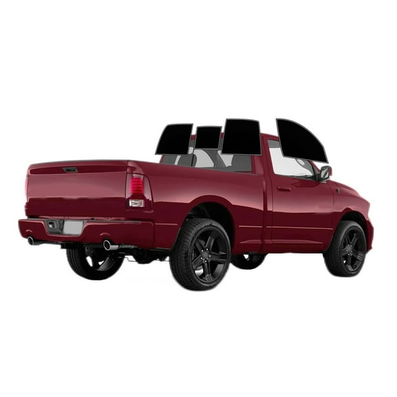Haiy Co - PreCut 2Ply 05% Window Tint Film Kit For 2019-2024 RAM 1500 Regular -Side+Rear Window