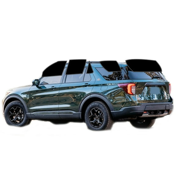 Haiy Co - PreCut 2Ply 05% Window Tint Film Kit For 2020-2025 Ford Explorer 4door -Side+Rear Window