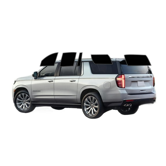 Haiy Co - PreCut 2Ply 05% Window Tint Film Kit For 2021-2025 Chevrolet Suburban -Side+Rear Window