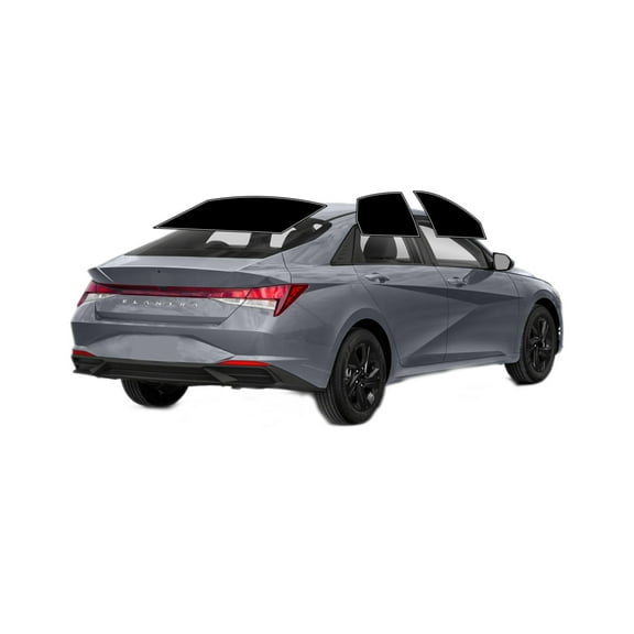 Haiy Co - PreCut 2Ply 05% Window Tint Film Kit For 2021-2025 Hyundai Elantra Sedan -Side+Rear Window