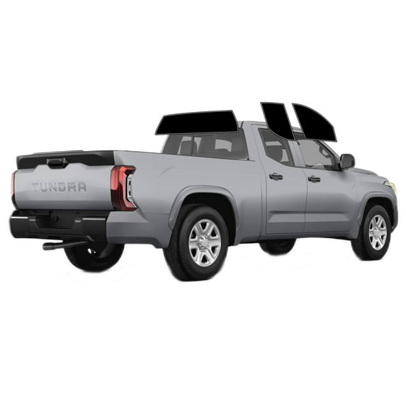 Haiy Co - PreCut 2Ply 05% Window Tint Film Kit For 2022-2025 Toyota Tundra Double -Side+Rear Window
