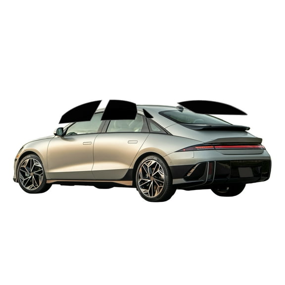 Haiy Co - PreCut 2Ply 05% Window Tint Film Kit For 2023-2025 Hyundai Ioniq 6 Sedan 4Door -Side+Rear Window