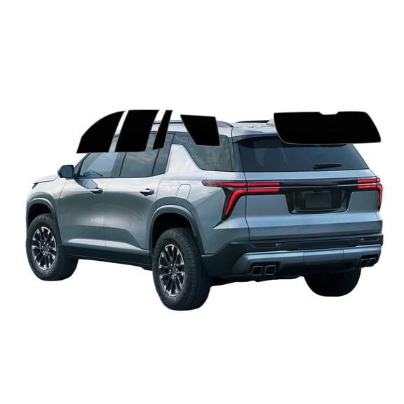 Haiy Co - PreCut 2Ply 05% Window Tint Film Kit For 2024-2025 Chevrolet Traverse -Side+Rear Window