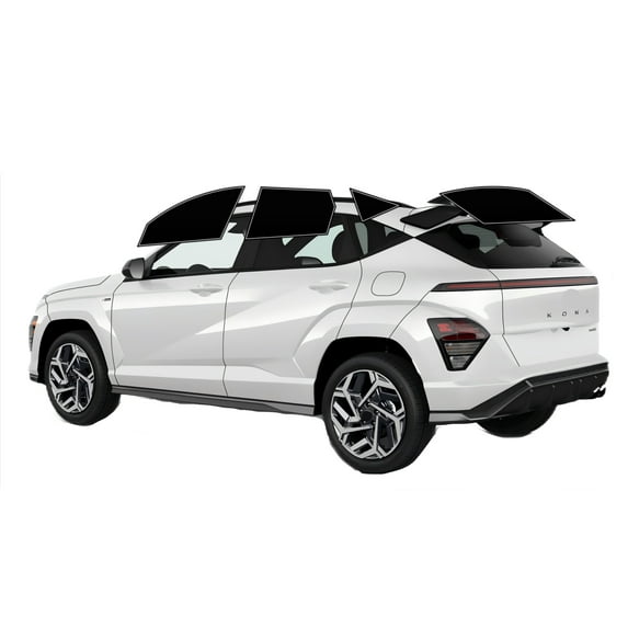 Haiy Co - PreCut 2Ply 05% Window Tint Film Kit For 2024-2025 Hyundai Kona -Side+Rear Window