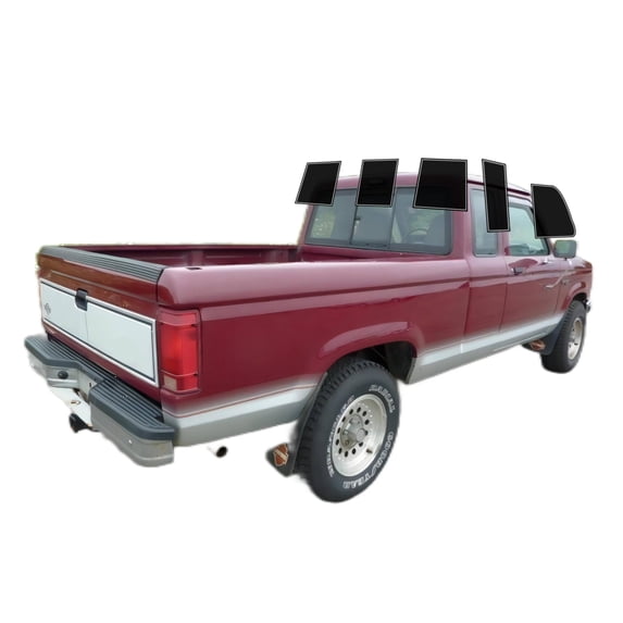Haiy Co - PreCut 2Ply 10% Window Tint Film Kit For 1988-1992 Ford ...