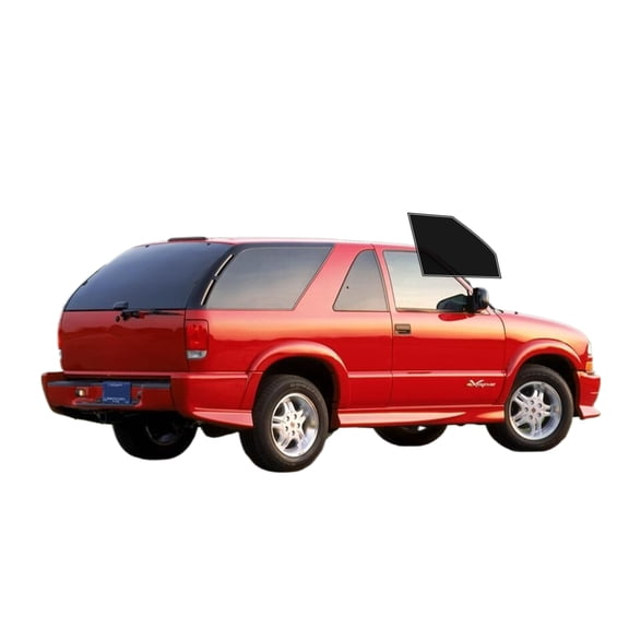 Haiy Co - PreCut 2Ply 10% Window Tint Film Kit For 1995-2003 Chevrolet Blazer 2Door -Front Windows