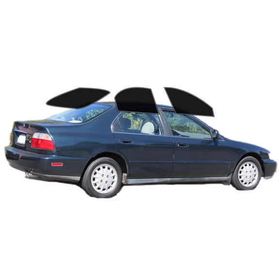 Haiy Co - PreCut 2Ply 10% Window Tint Film Kit For 1996-1997 Honda Accord Sedan -Side+Rear Window