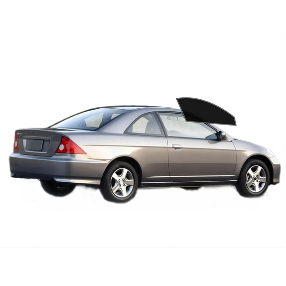 Haiy Co - PreCut 2Ply 10% Window Tint Film Kit For 2001-2005 Honda Civic Coupe -Front Windows
