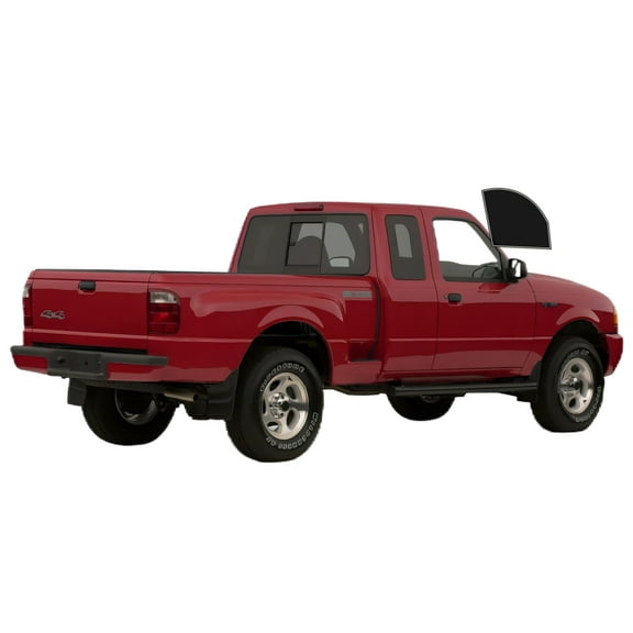Haiy Co - PreCut 2Ply 10% Window Tint Film Kit For 2001-2011 Ford Ranger Extended Cab -Front Windows