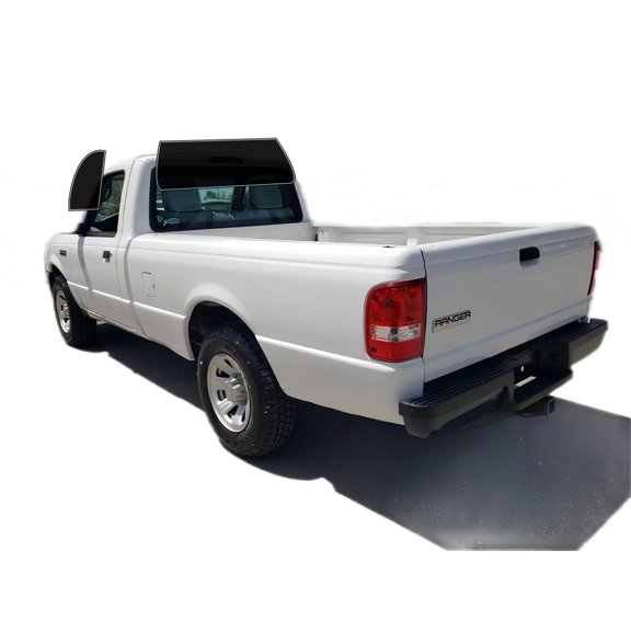 Haiy Co - PreCut 2Ply 10% Window Tint Film Kit For 2001-2011 Ford Ranger Standard Cab -Side+Rear Window