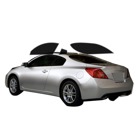 Haiy Co - PreCut 2Ply 10% Window Tint Film Kit For 2007-2012 Nissan Altima Coupe -Side+Rear Window