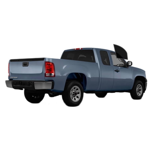 Haiy Co - PreCut 2Ply 10% Window Tint Film Kit For 2007-2013 GMC Sierra 1500 Extended -Front Windows