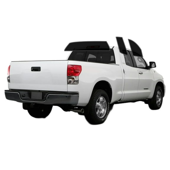 Haiy Co - PreCut 2Ply 10% Window Tint Film Kit For 2007-2013 Toyota Tundra Double -Side+Rear Window