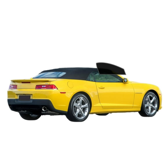 Haiy Co - PreCut 2Ply 10% Window Tint Film Kit For 2009-2015 Chevrolet Camaro Convertible -Front Windows