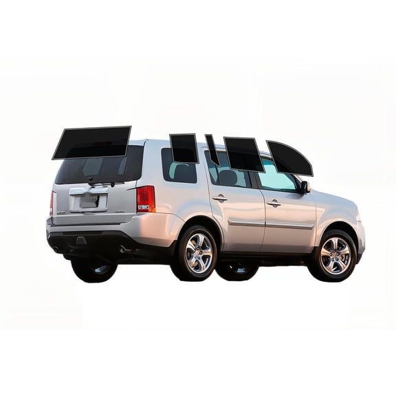 Haiy Co - PreCut 2Ply 10% Window Tint Film Kit For 2009-2015 Honda Pilot -Side+Rear Window