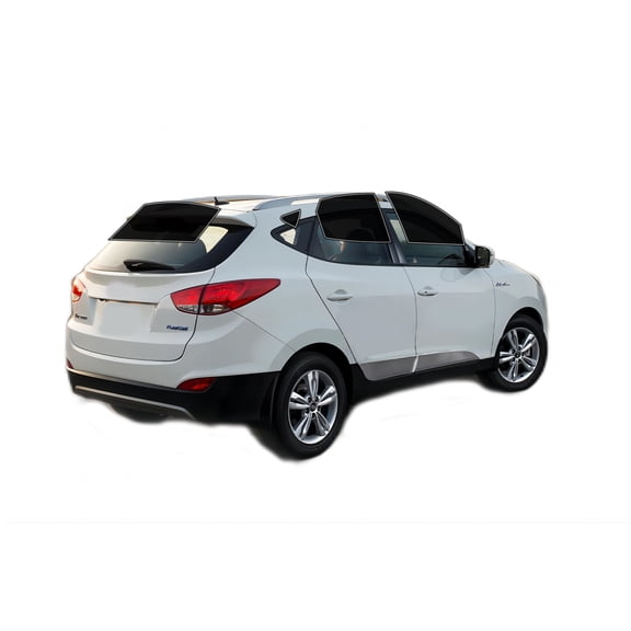 Haiy Co - PreCut 2Ply 10% Window Tint Film Kit For 2010-2015 Hyundai Tucson -Side+Rear Window