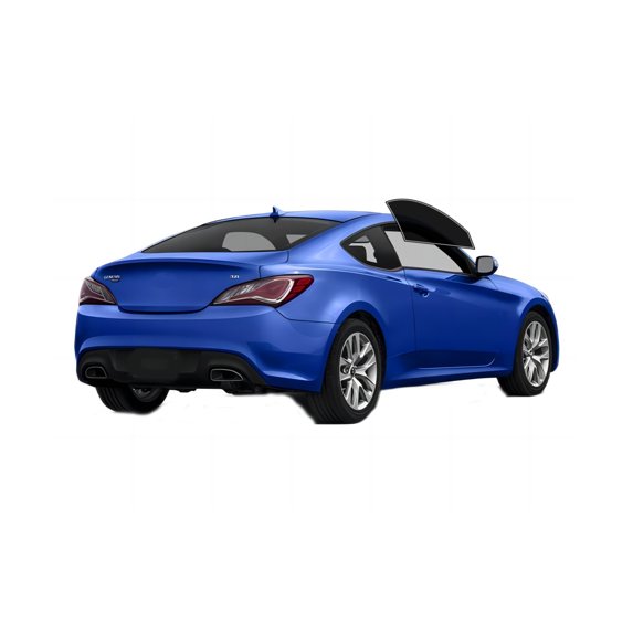 Haiy Co - PreCut 2Ply 10% Window Tint Film Kit For 2010-2016 Hyundai Genesis Coupe -Front Windows
