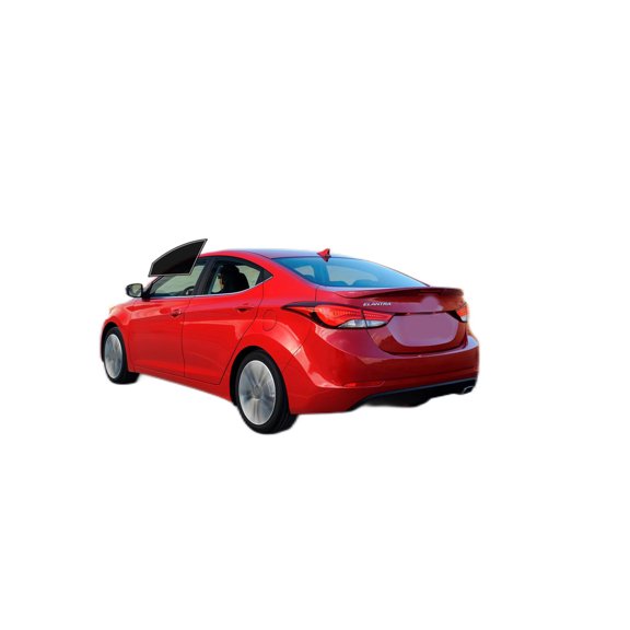 Haiy Co - PreCut 2Ply 10% Window Tint Film Kit For 2011-2016 Hyundai Elantra Sedan -Front Windows