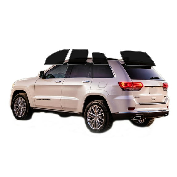 Haiy Co - PreCut 2Ply 10% Window Tint Film Kit For 2011-2021 Jeep Grand Cherokee 4Door -Side+Rear Window