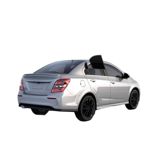 Haiy Co - PreCut 2Ply 10% Window Tint Film Kit For 2012-2020 Chevrolet Sonic Sedan -Side+Rear Window