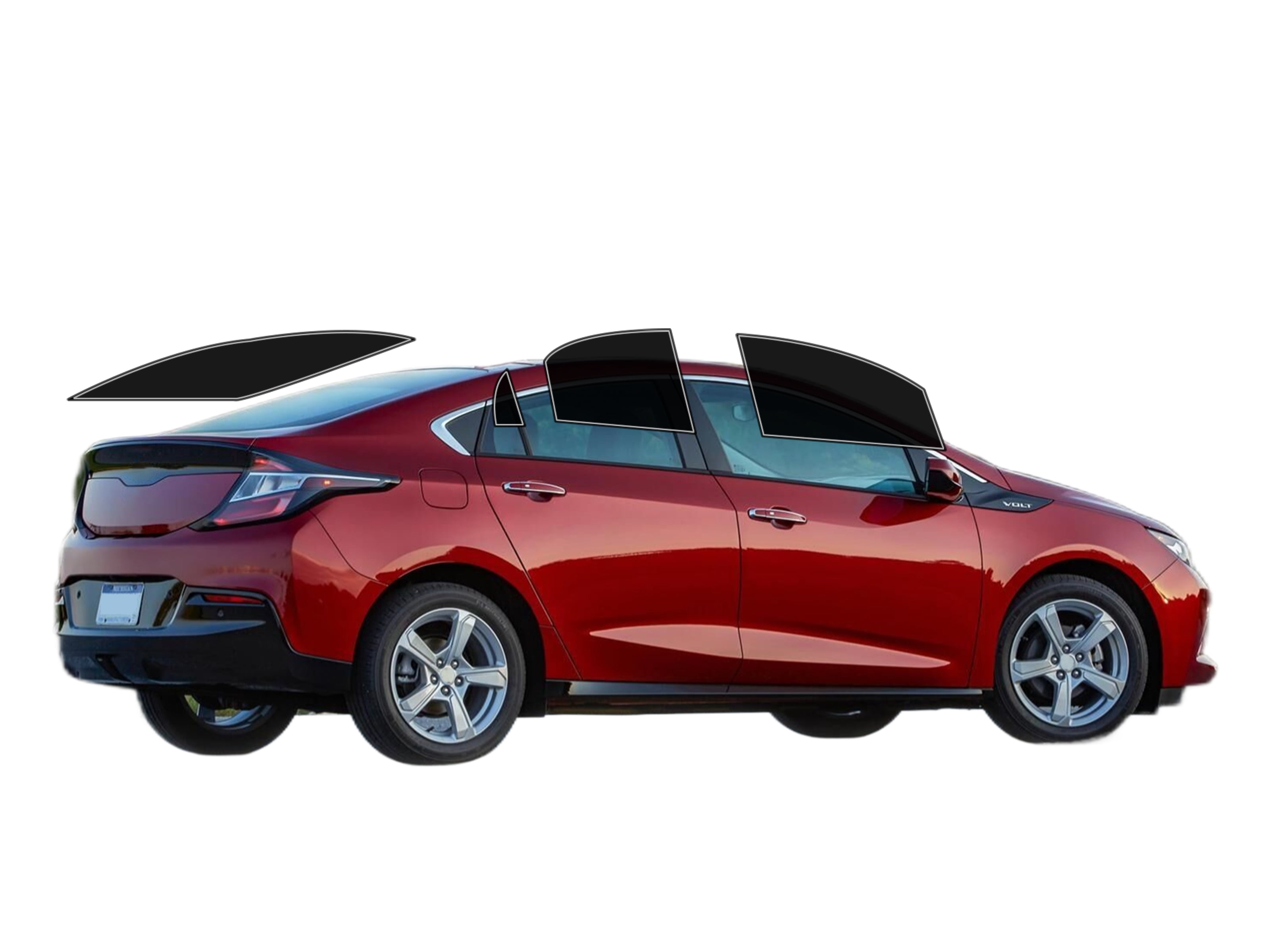 Haiy Co - PreCut 2Ply 10% Window Tint Film Kit For 2016-2019 Chevrolet ...