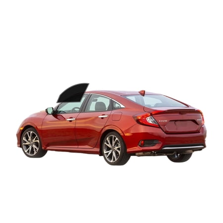 Haiy Co - PreCut 2Ply 10% Window Tint Film Kit For 2016-2021 Honda Civic Sedan -Front Windows