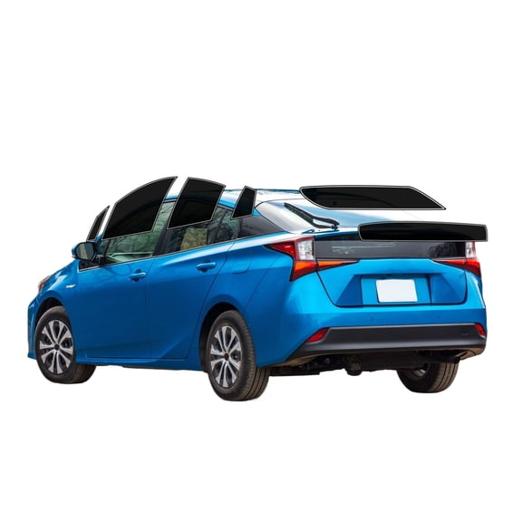 Haiy Co - PreCut 2Ply 10% Window Tint Film Kit For 2016-2022 Toyota Prius -Side+Rear Window