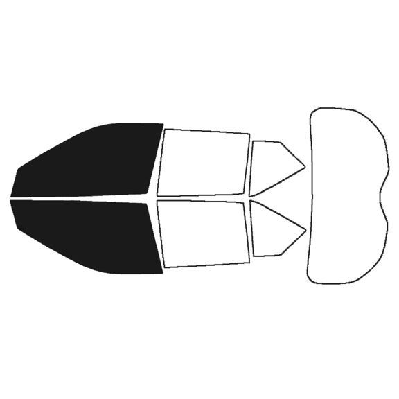 Haiy Co - PreCut 2Ply 10% Window Tint Film Kit For 2017-2024 Nissan Kicks -Front Windows