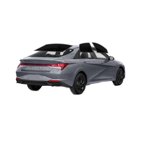 Haiy Co - PreCut 2Ply 10% Window Tint Film Kit For 2021-2025 Hyundai Elantra Sedan -Side+Rear Window