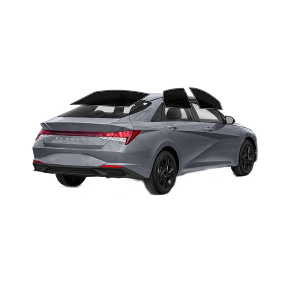 Haiy Co - PreCut 2Ply 10% Window Tint Film Kit For 2021-2025 Hyundai Elantra Sedan -Side+Rear Window