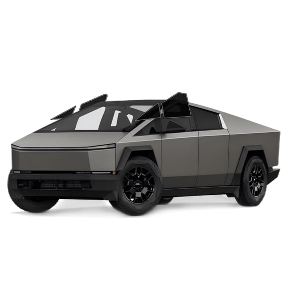 Haiy Co - PreCut 2Ply 10% Window Tint Film Kit For 2024-2025 Tesla Cybertuck Crew -Front Windows