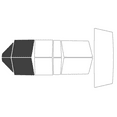 thumbnail image 1 of Haiy Co - PreCut 2Ply 20% Window Tint Film Kit For 1986-1996 Jeep Cherokee 4Door -Front Windows, 1 of 6