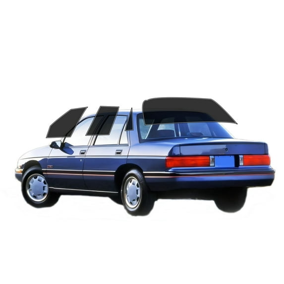 Haiy Co - PreCut 2Ply 20% Window Tint Film Kit For 1987-1996 Chevrolet Corsica Sedan -Side+Rear Window