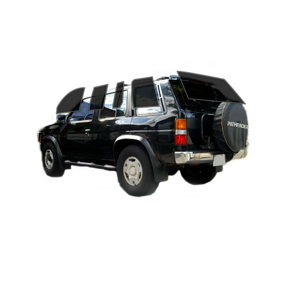 Haiy Co - PreCut 2Ply 20% Window Tint Film Kit For 1990-1995 Nissan Pathfinder -Side+Rear Window