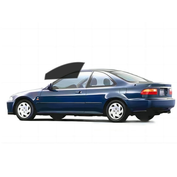 Haiy Co - PreCut 2Ply 20% Window Tint Film Kit For 1993-1995 Honda Civic Coupe -Front Windows