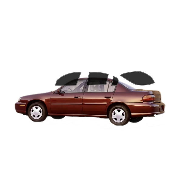 Haiy Co - PreCut 2Ply 20% Window Tint Film Kit For 1997-2003 Chevrolet Malibu Sedan -Side+Rear Window