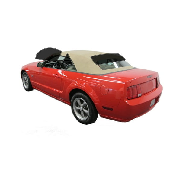 Haiy Co - PreCut 2Ply 20% Window Tint Film Kit For 2005-2009 Ford Mustang Convertible -Side+Rear Window