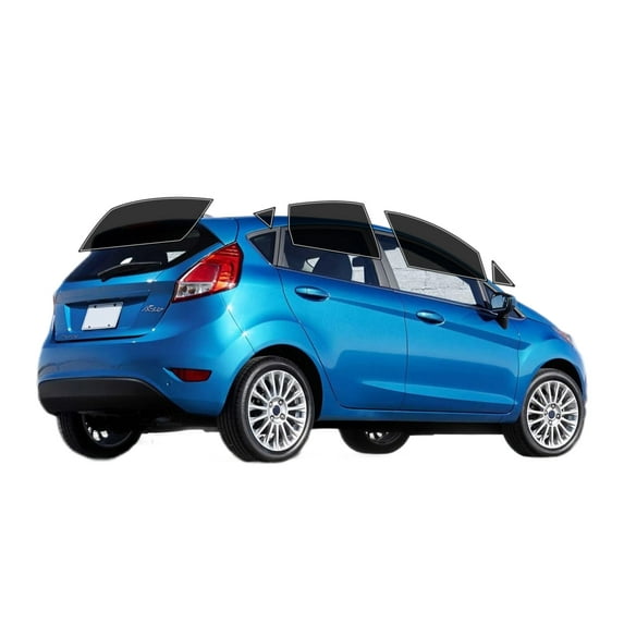 Haiy Co - PreCut 2Ply 20% Window Tint Film Kit For 2011-2019 Ford Fiesta Hatchback -Side+Rear Window