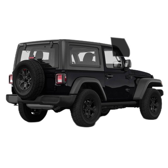 Haiy Co - PreCut 2Ply 20% Window Tint Film Kit For 2018-2025 Jeep Wrangler 2Door -Front Windows